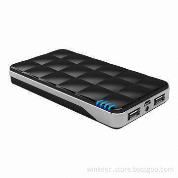 6800mAh Power Pack for Smartphones and Tablets, Power Backup with Luxury Design and 2 USB Outputs